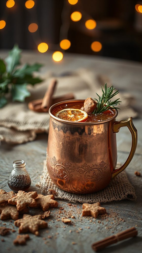 festive gingerbread cocktail recipe