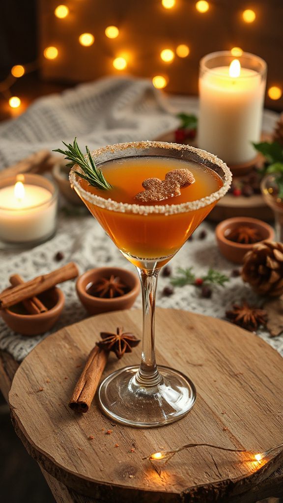 festive gingerbread cocktail recipe