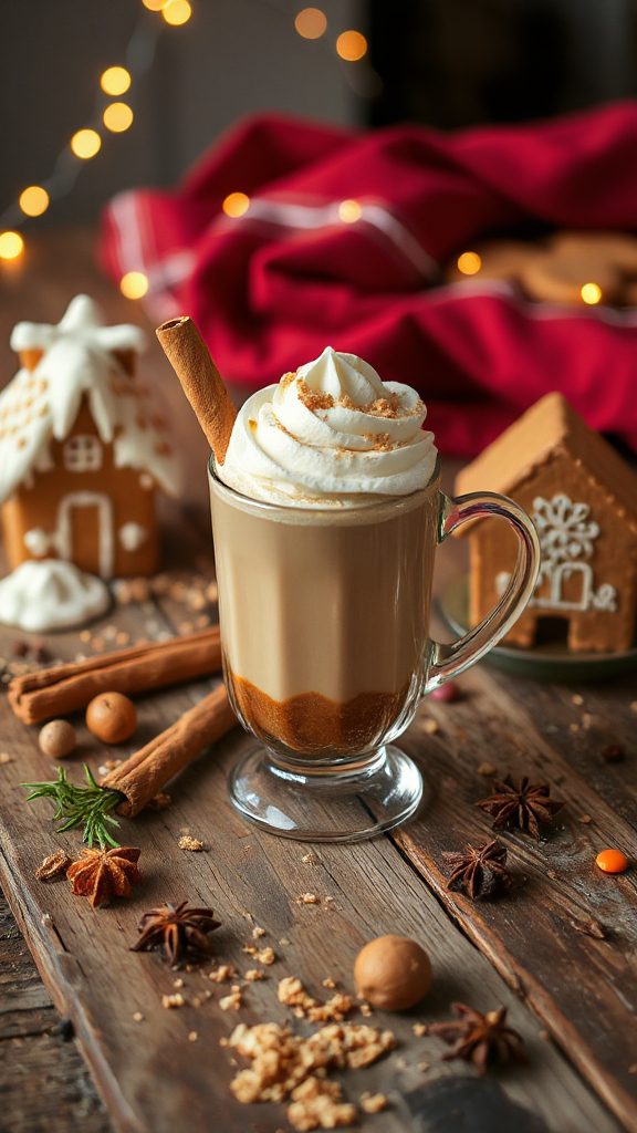festive gingerbread white russian