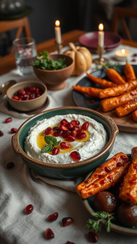 festive glazed carrot side