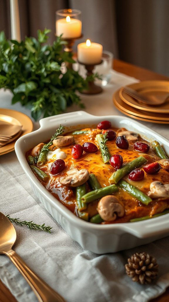 festive green bean casserole