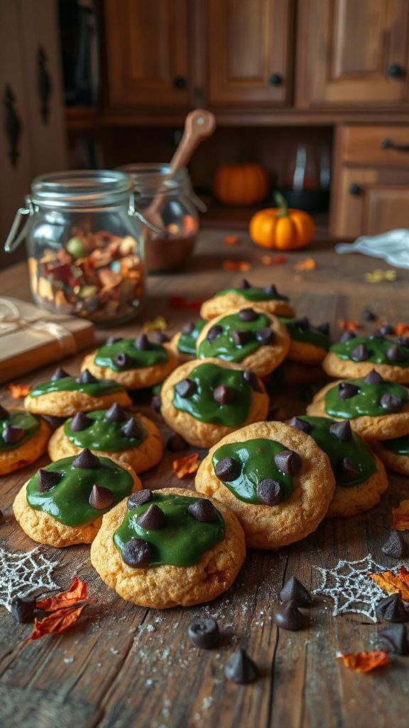 festive green cookie treat festive green cookie treat
