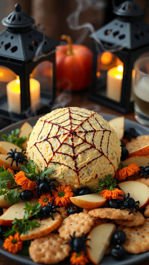 festive halloween cheese ball festive halloween cheese ball