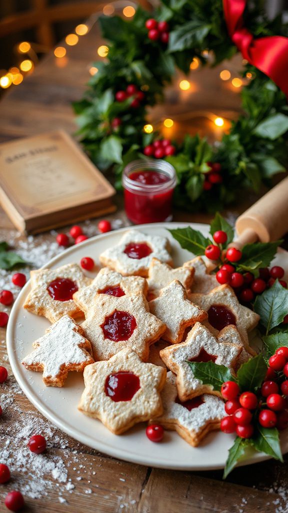 festive jam filled cookies festive jam filled cookies