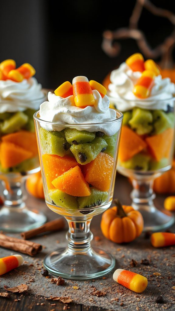 festive kiwi orange parfait festive kiwi orange parfait