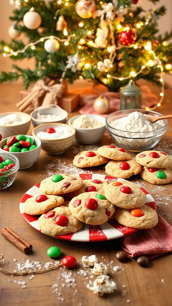 festive m m cookie recipe