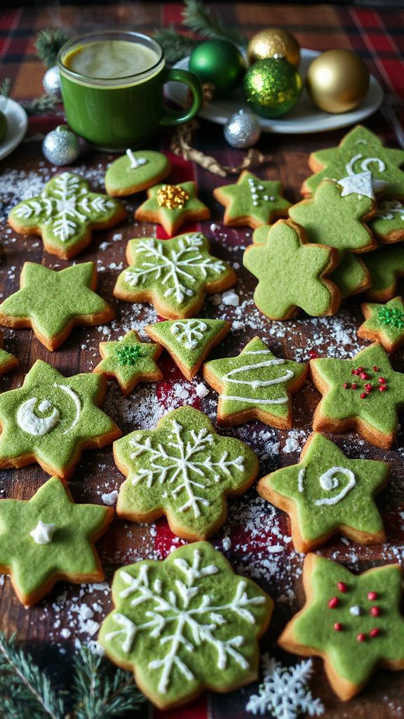 festive matcha cookie recipes