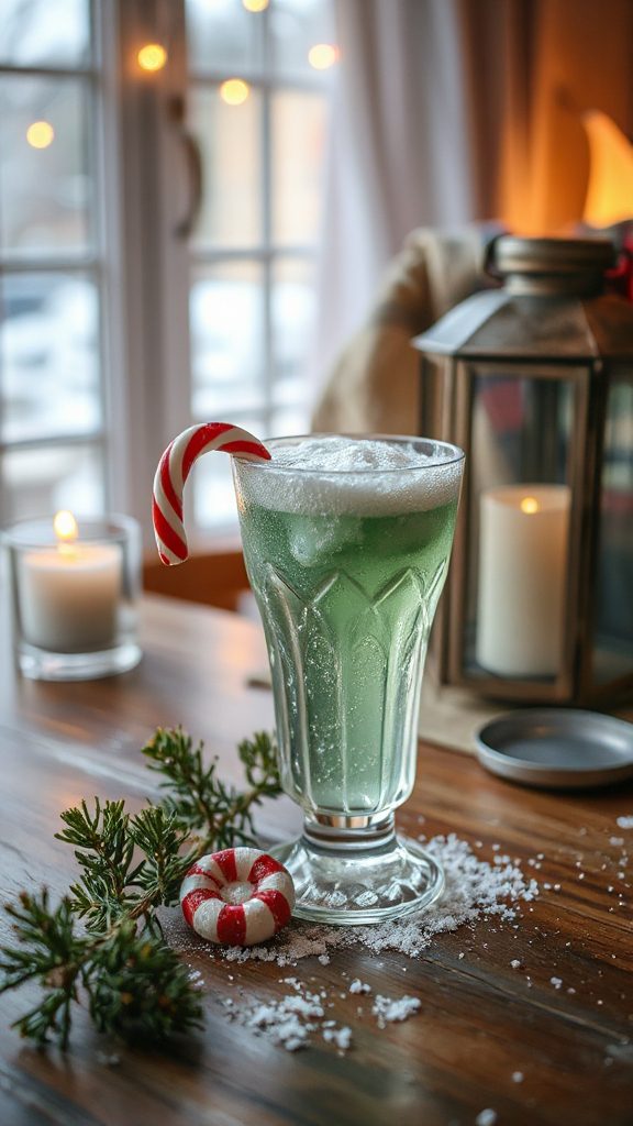 festive minty cocktail delight festive minty cocktail delight