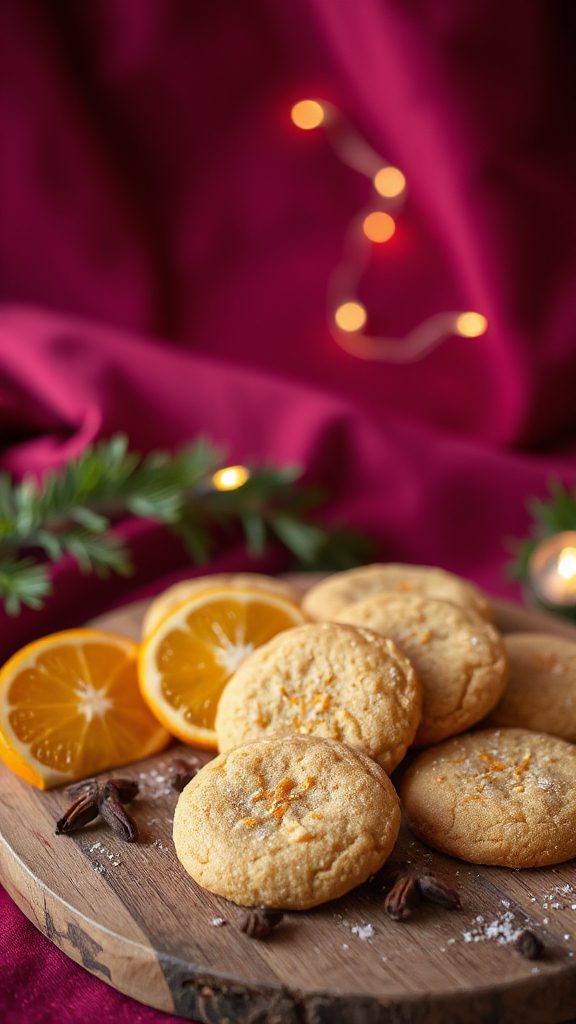 festive orange clove cookies festive orange clove cookies