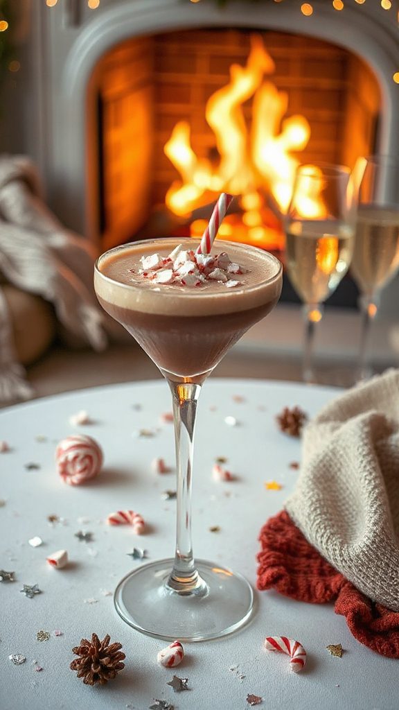 festive peppermint cocoa cocktail festive peppermint cocoa cocktail