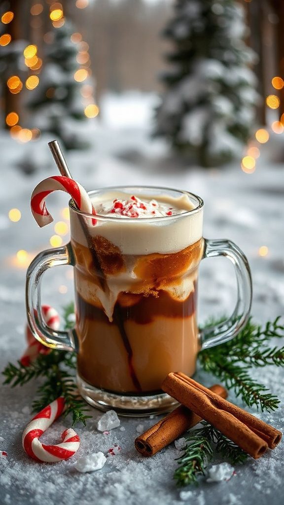 festive peppermint white russian