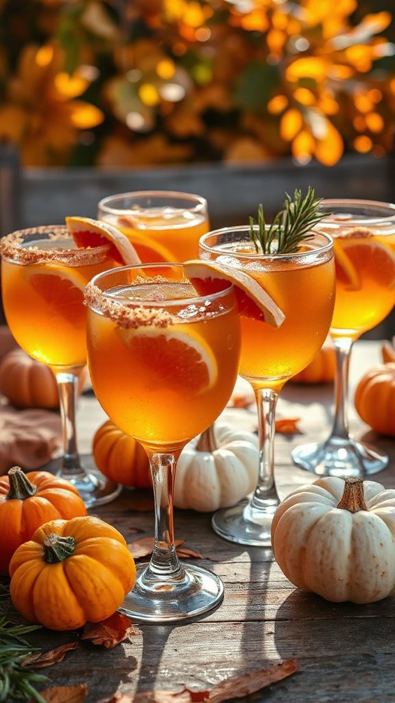 festive pumpkin spice cocktail festive pumpkin spice cocktail