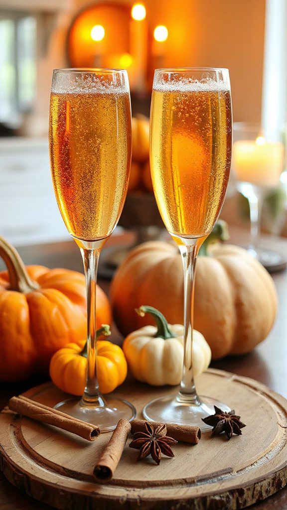festive pumpkin spice mimosa festive pumpkin spice mimosa