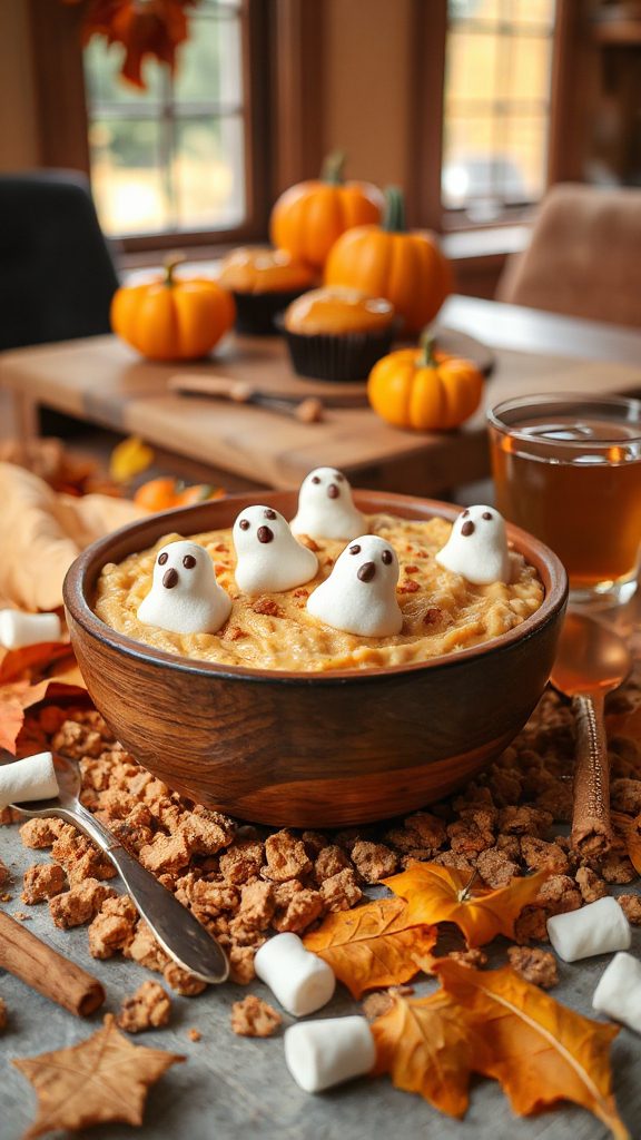 festive pumpkin spice oatmeal