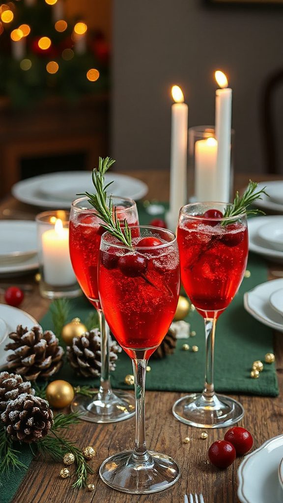 festive rosemary cranberry cocktail festive rosemary cranberry cocktail