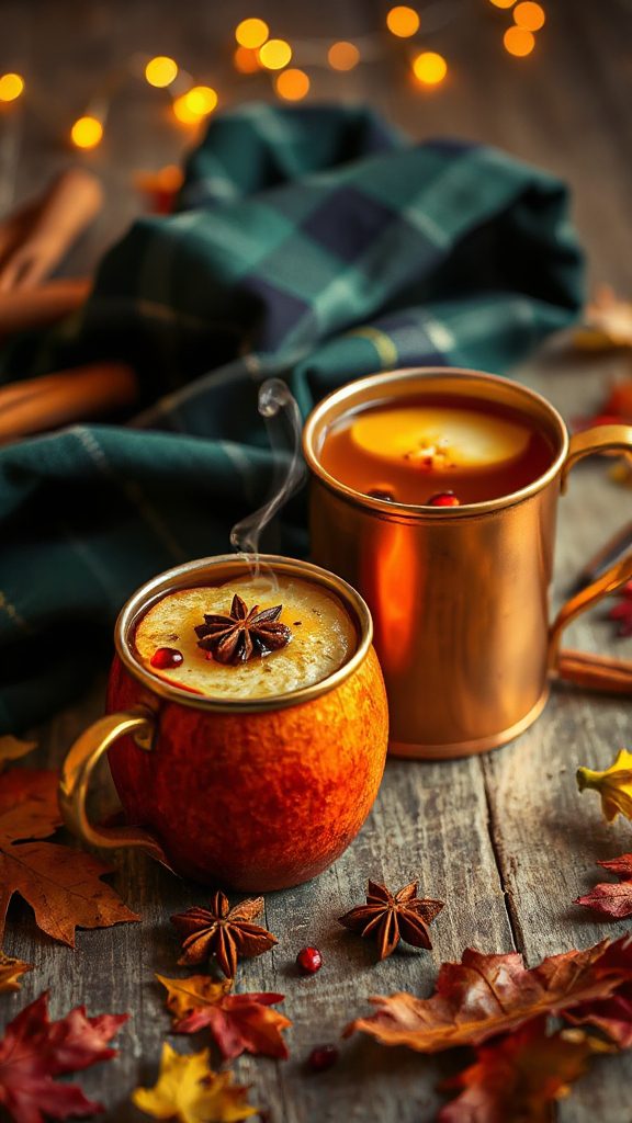 festive spiced apple cocktail