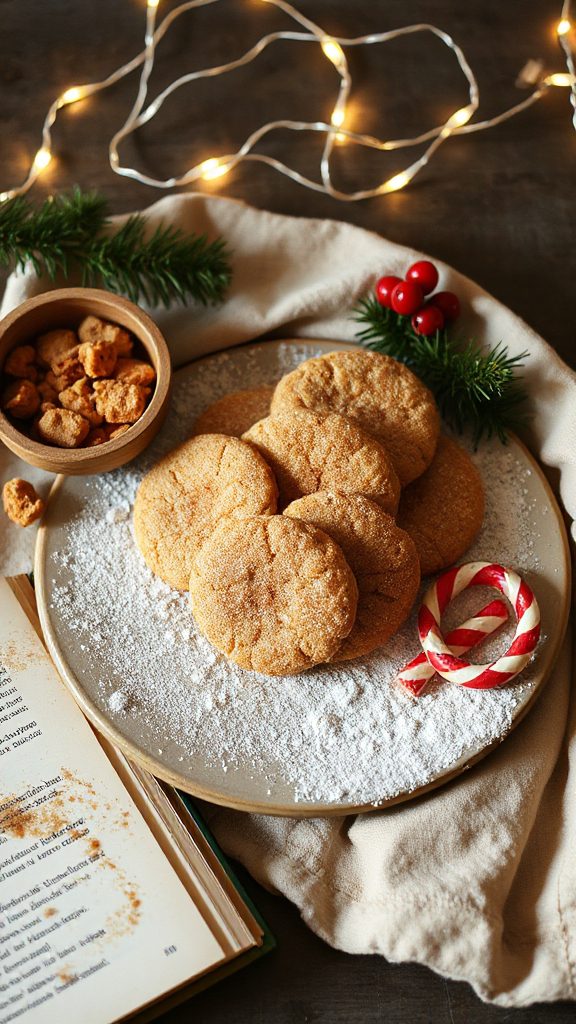 festive spiced holiday cookies