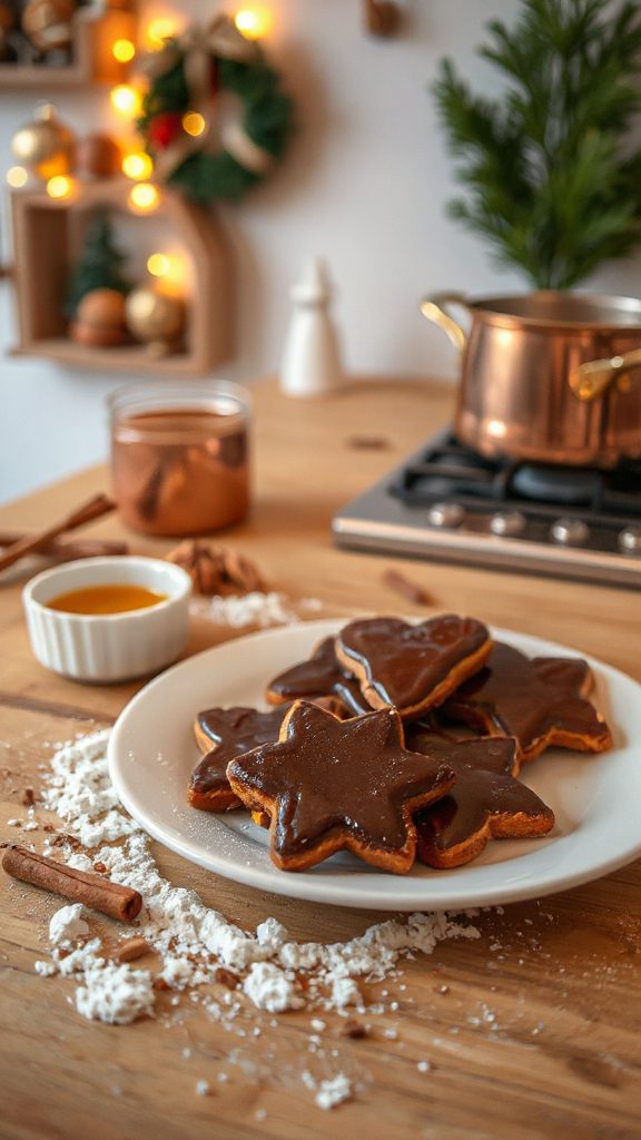 festive spiced holiday cookies
