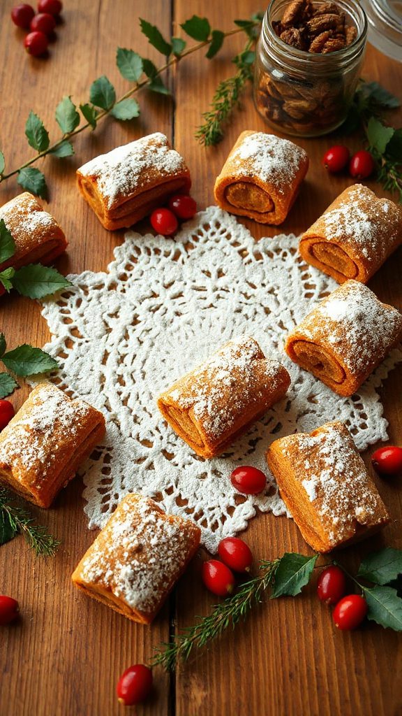 festive spiced holiday cookies