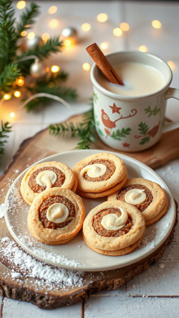 festive swirled cookie delight