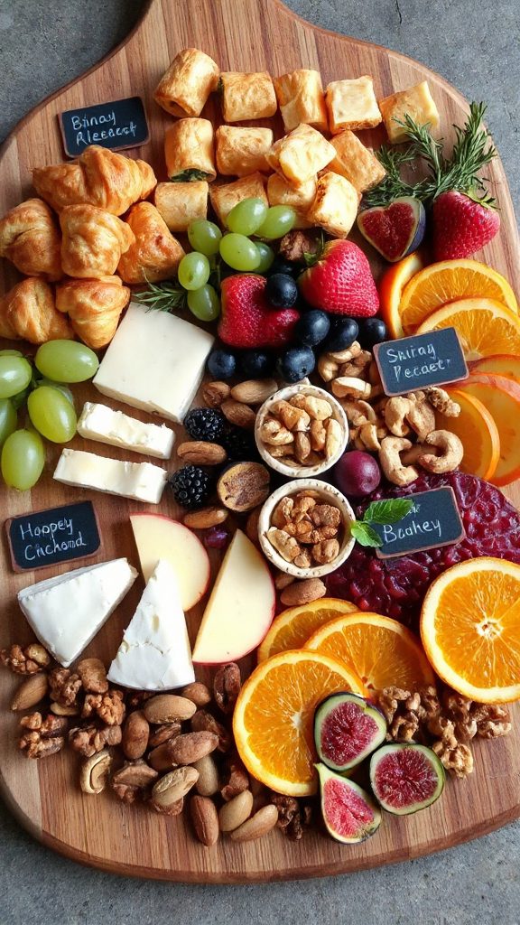 festive themed charcuterie boards