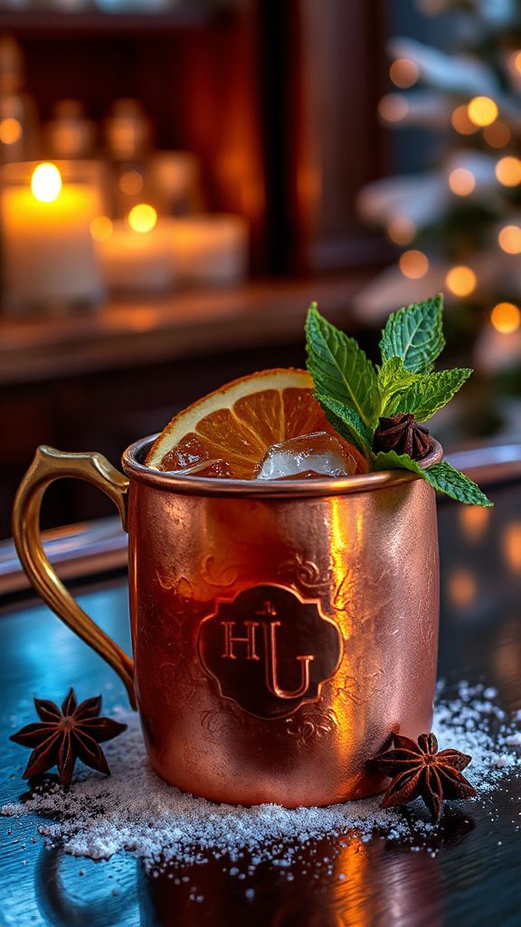 festive vodka ginger cocktail festive vodka ginger cocktail