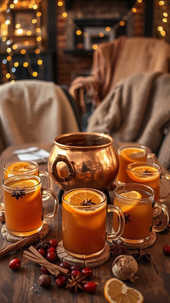 festive warm beverage fusion