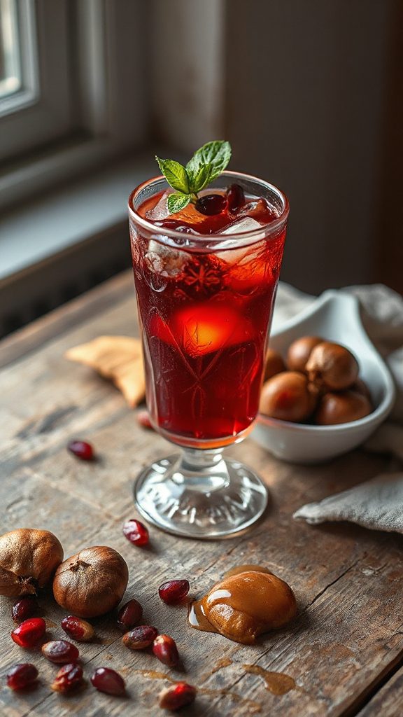festive whiskey cocktail delight