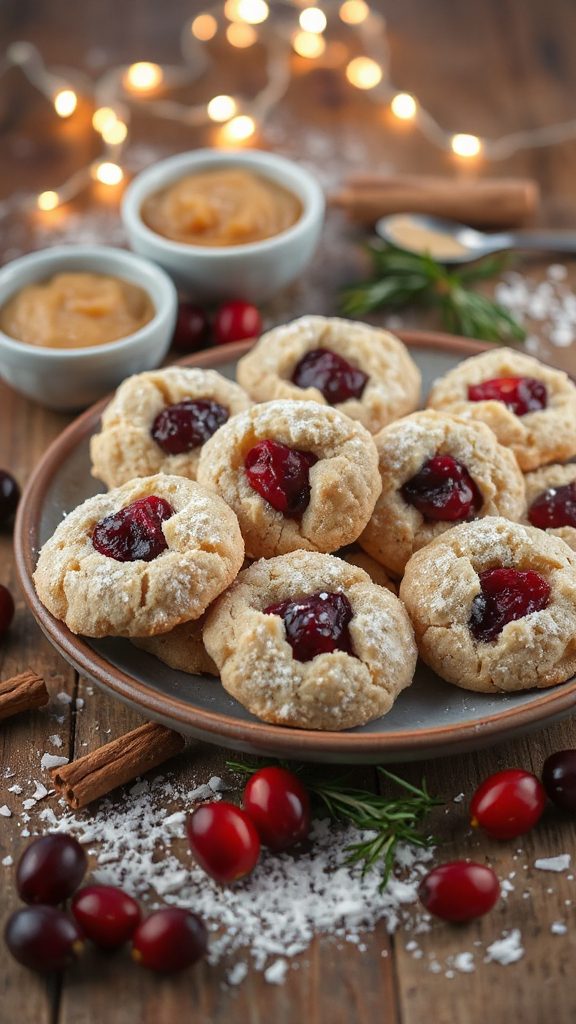 festive white chocolate cookies