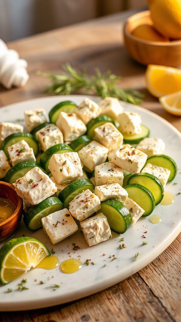 feta cucumber bite sized skewers feta cucumber bite sized skewers