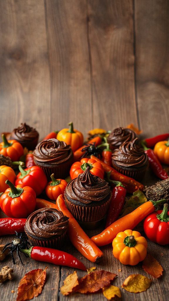 fiery chocolate cupcake recipe