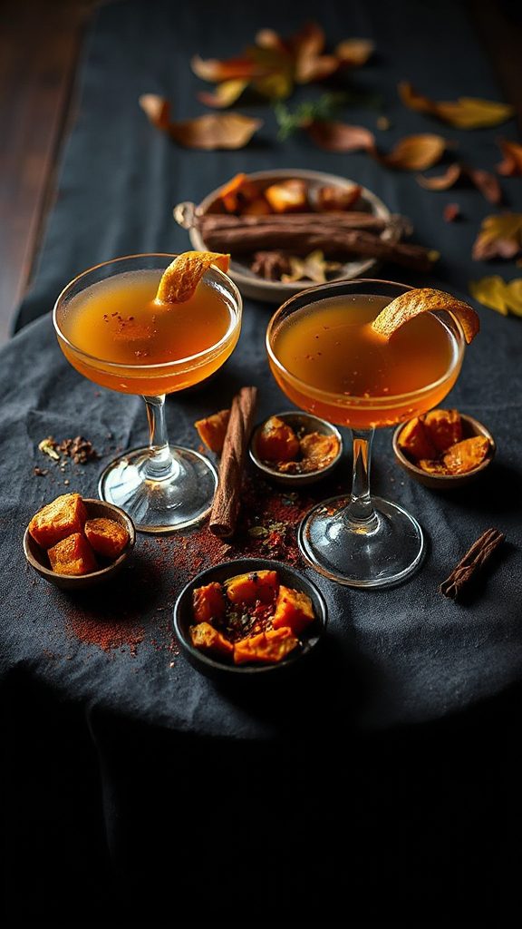 fiery pumpkin cocktail recipe