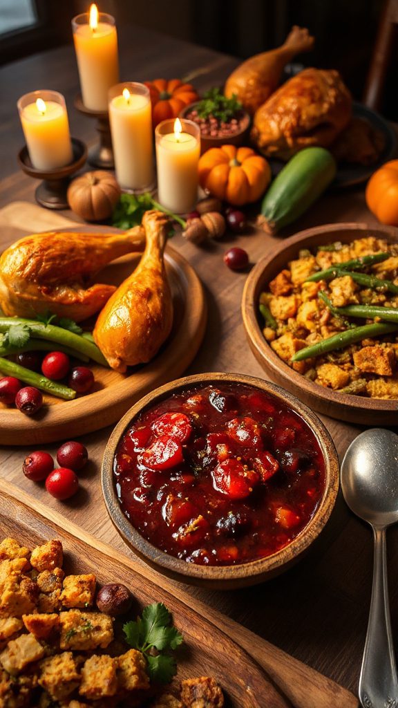 fiery twist on cranberry sauce