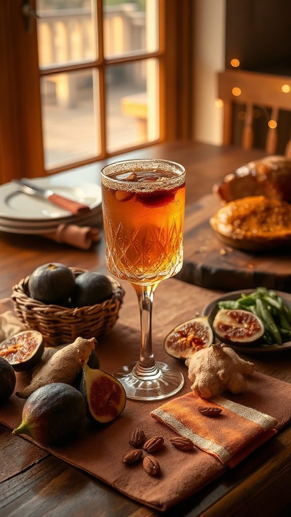 fig and ginger cocktail recipe