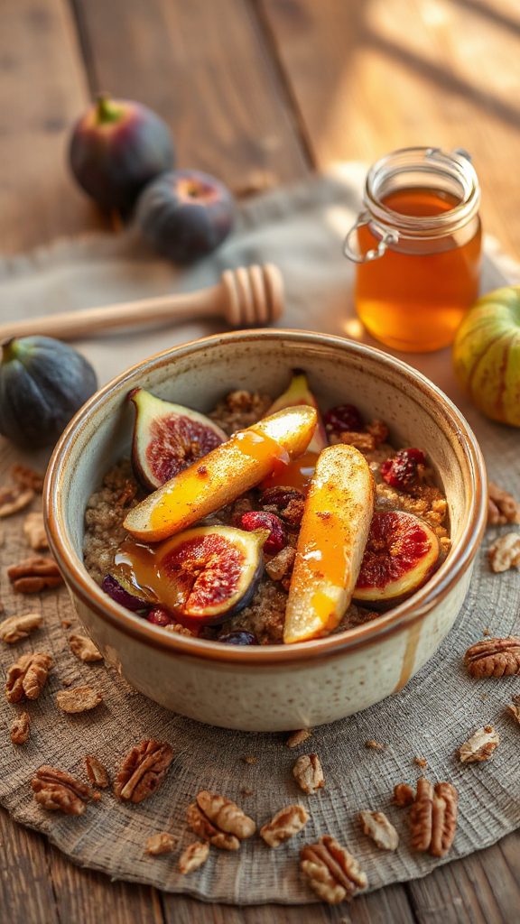 fig and honey oatmeal fig and honey oatmeal