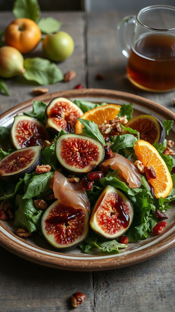 fig and prosciutto salad