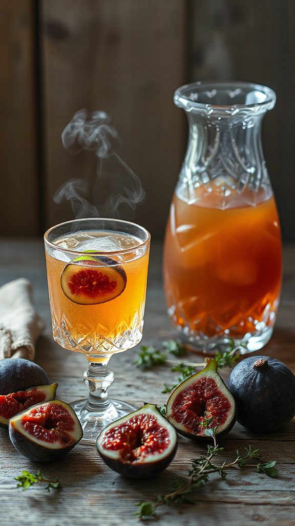 fig and thyme cocktail