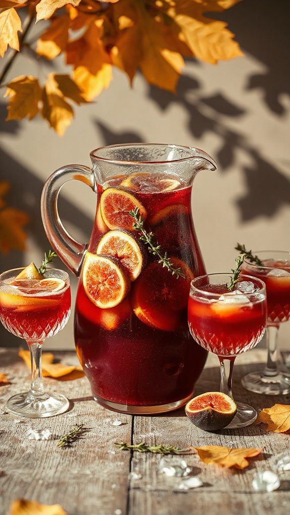 fig and thyme cocktail recipe