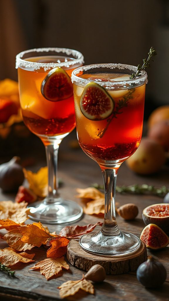 fig thyme cocktail recipe