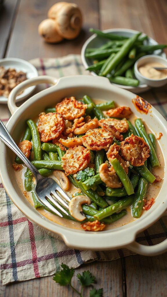 five ingredient green bean casserole