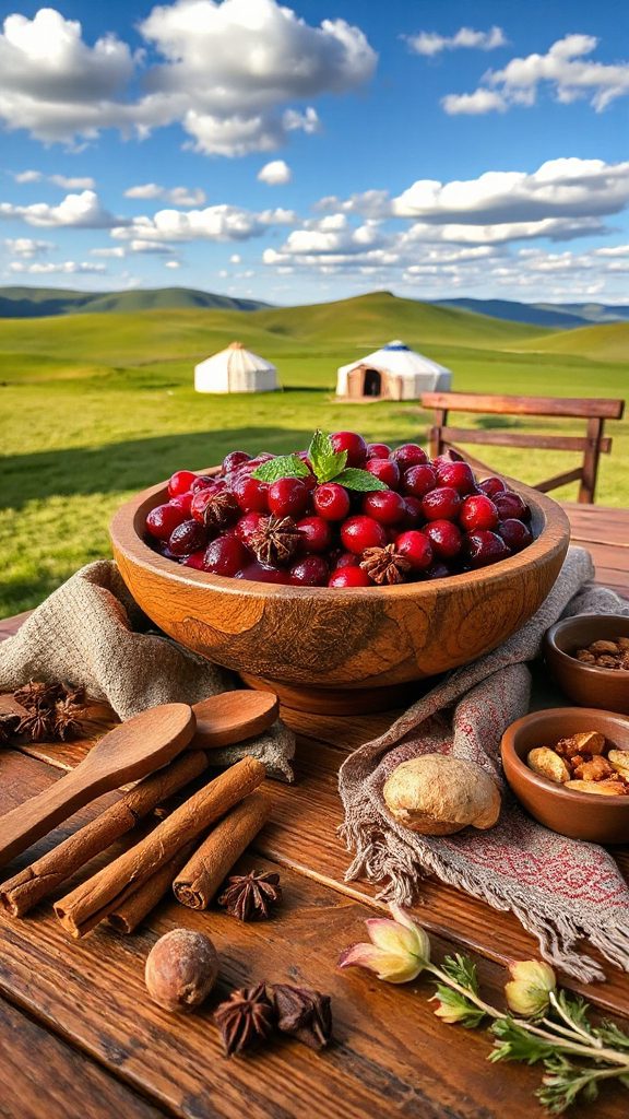 five spice cranberry sauce recipe