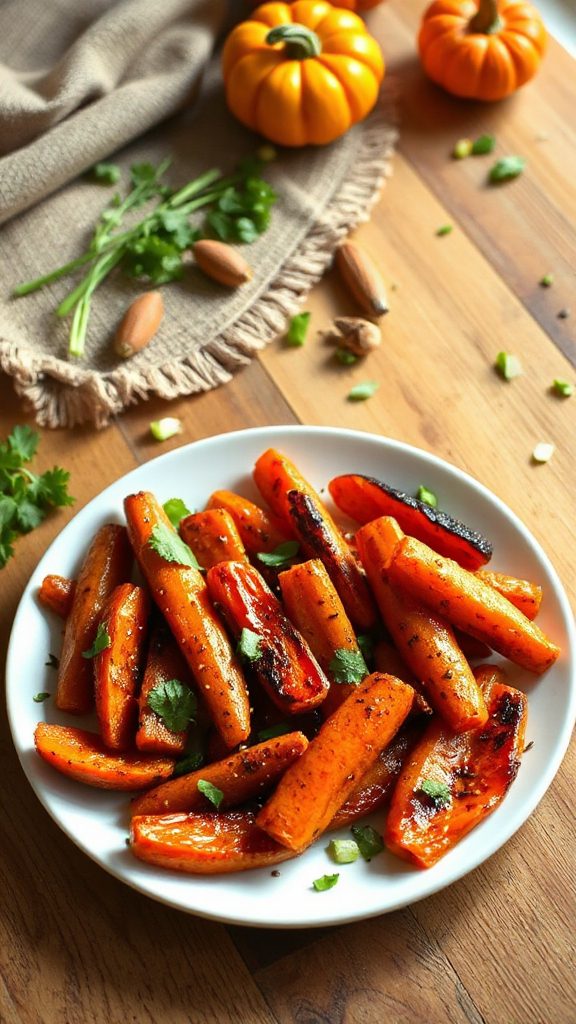 five spice glazed carrots recipe