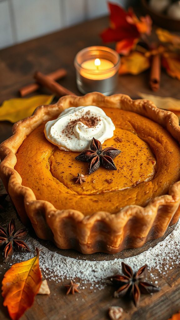 five spice pumpkin pie delight
