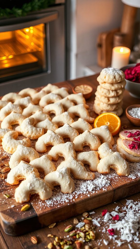 flavored almond shortbread cookies flavored almond shortbread cookies