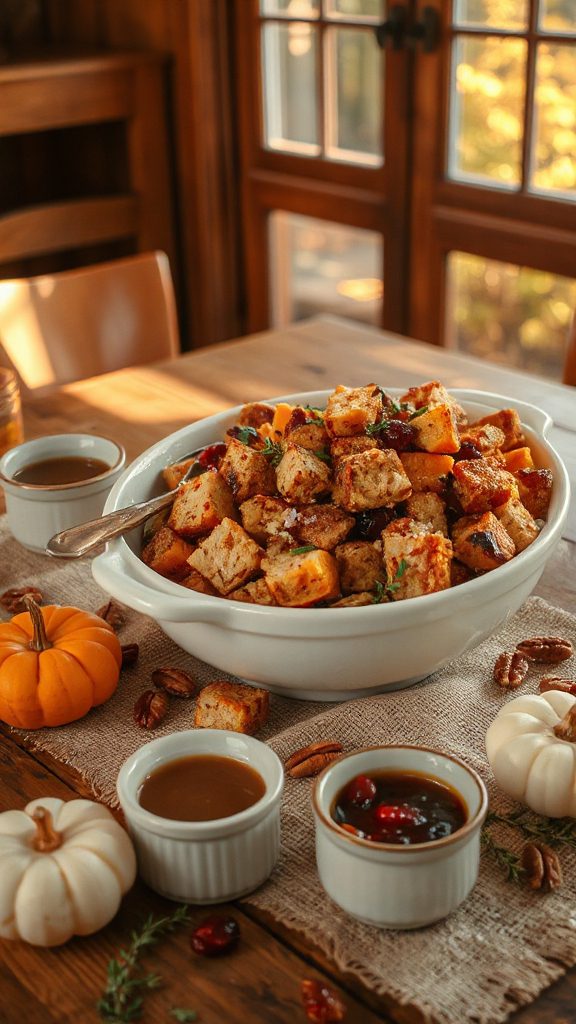 flavorful autumn squash stuffing