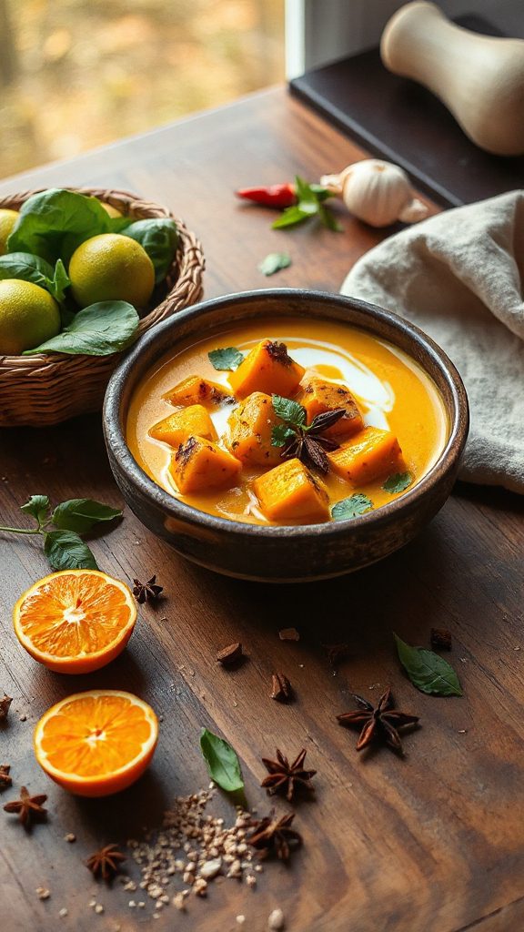 flavorful butternut squash curry