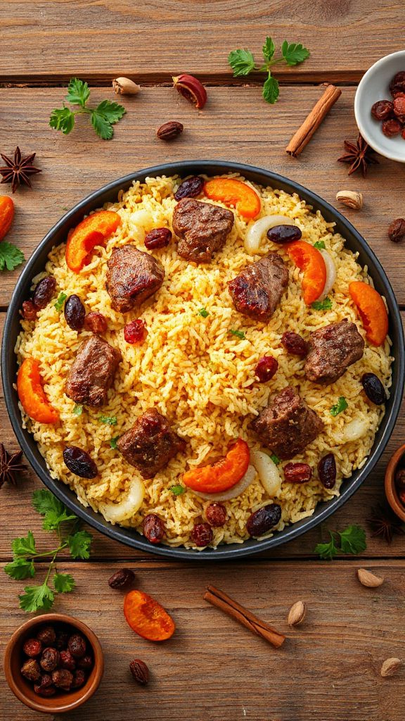 flavorful festive lamb biryani