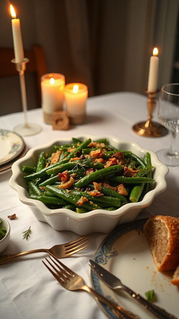 flavorful gourmet green beans