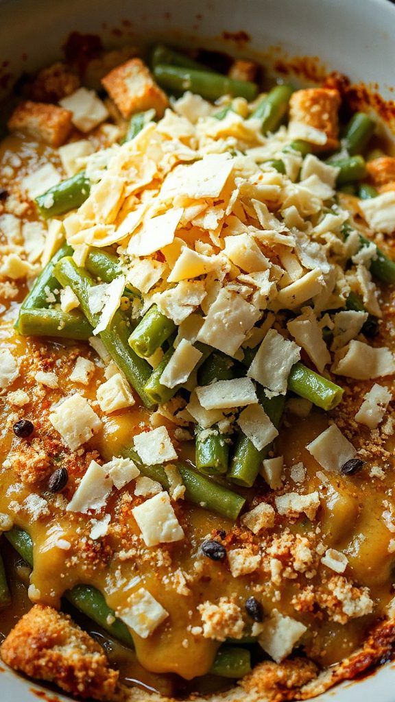 flavorful green bean casserole