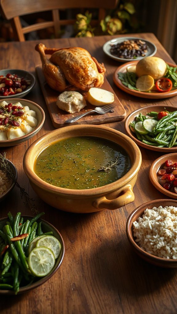 flavorful herb infused gravy